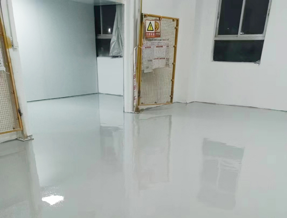 上海奉賢伽藍(lán)集團(tuán) (歐菜雅加工廠)地坪漆工程項目