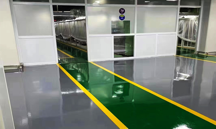 華藝衛(wèi)浴實(shí)業(yè)環(huán)氧超耐磨地坪漆